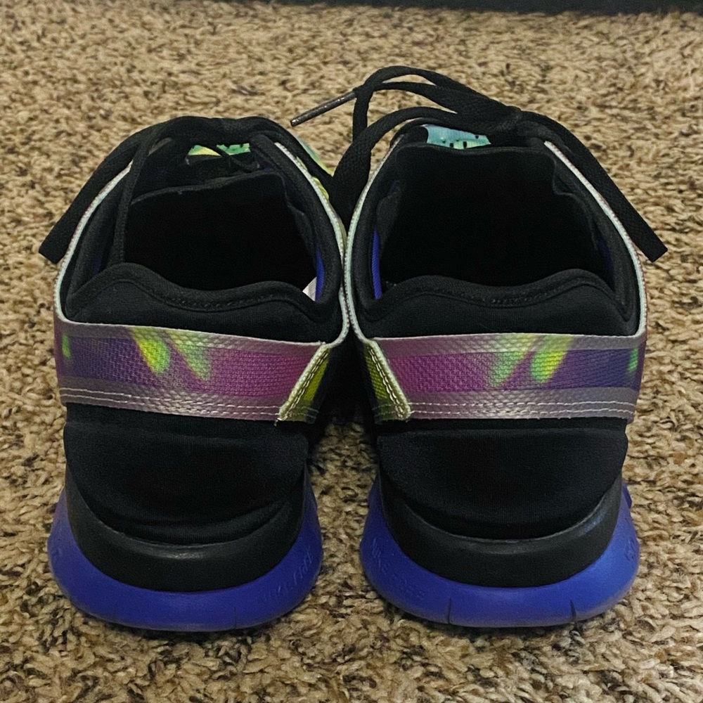 Women’s Nike Free TR 5.0 Running 2014 Vintage Tye Dye Purple Size 8.5 704695-002 - Picture 4 of 7